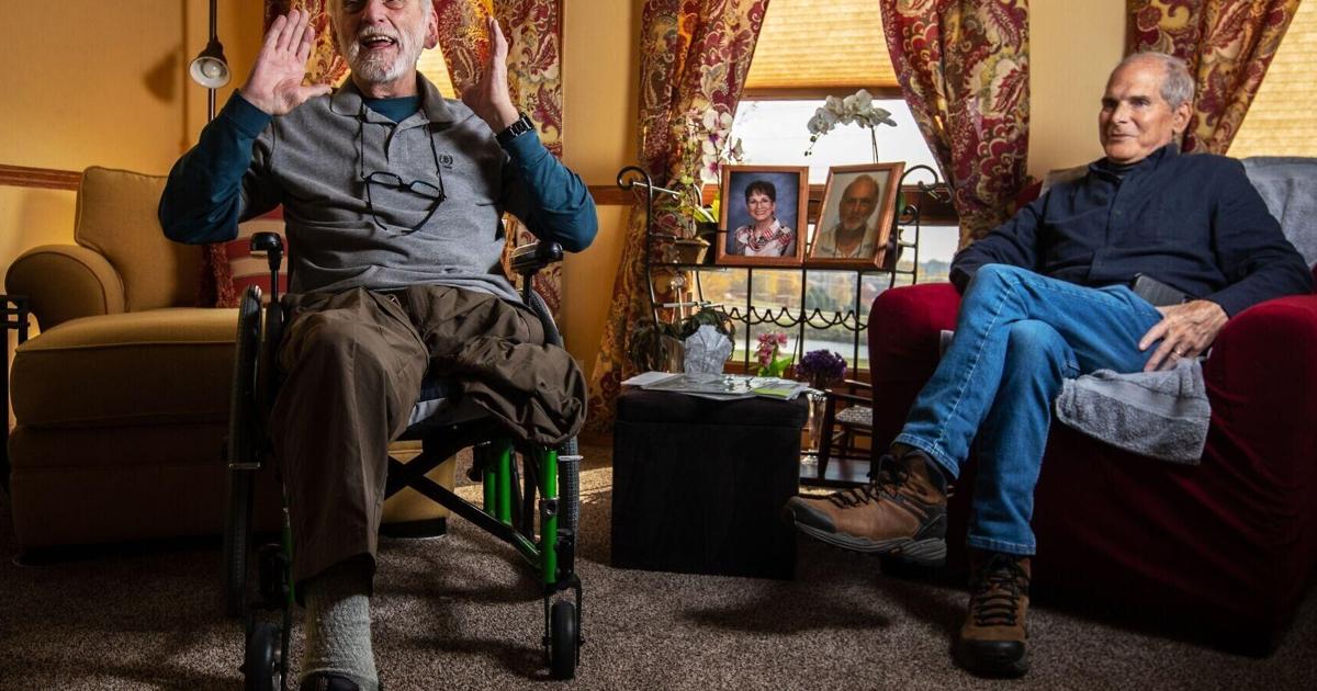 Retired police chief Rick Wilcox saved this man's life in Vietnam 51 years ago. He recently found Wilcox so he could thank him